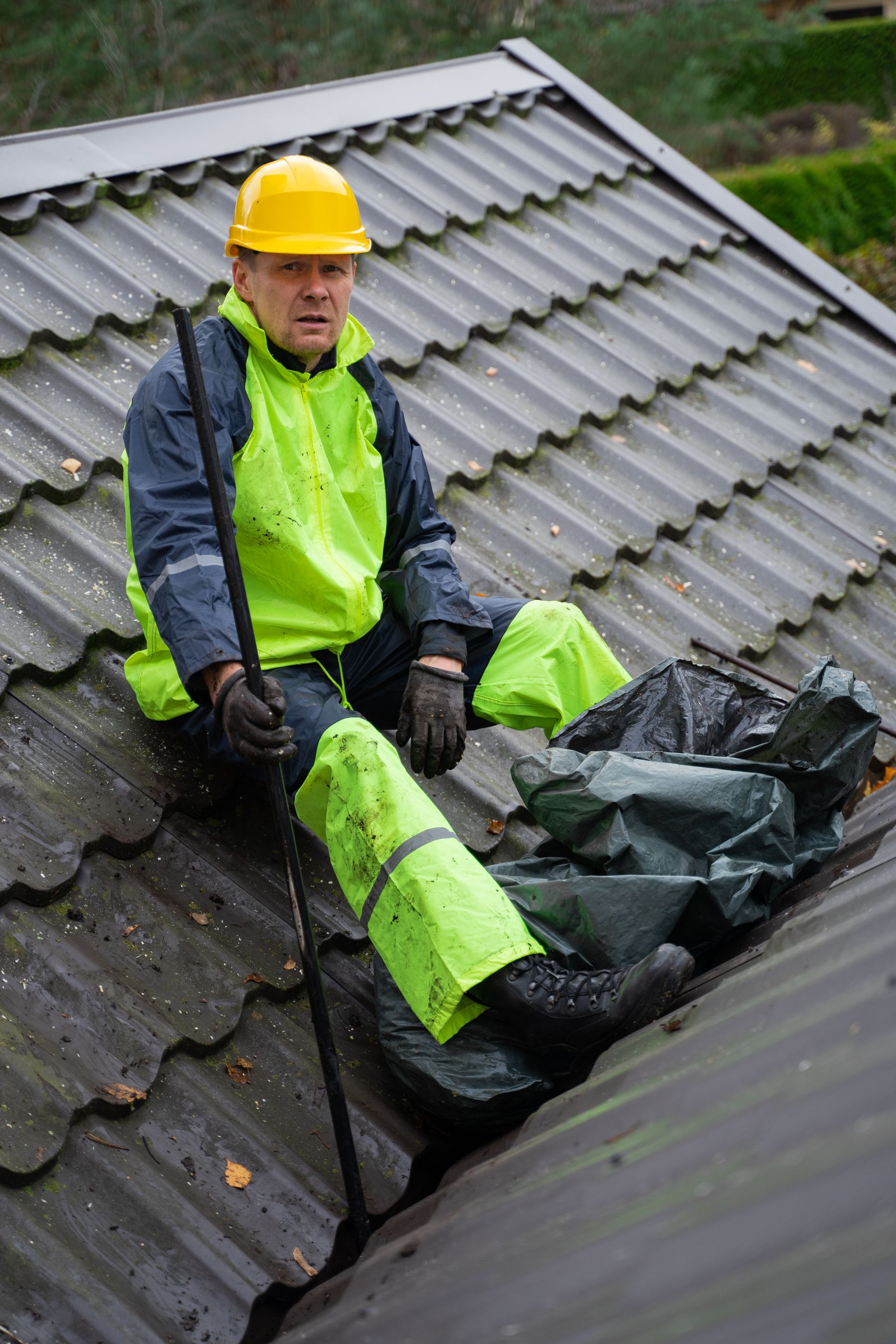 Roof Repairs — illustrative stock photograph
