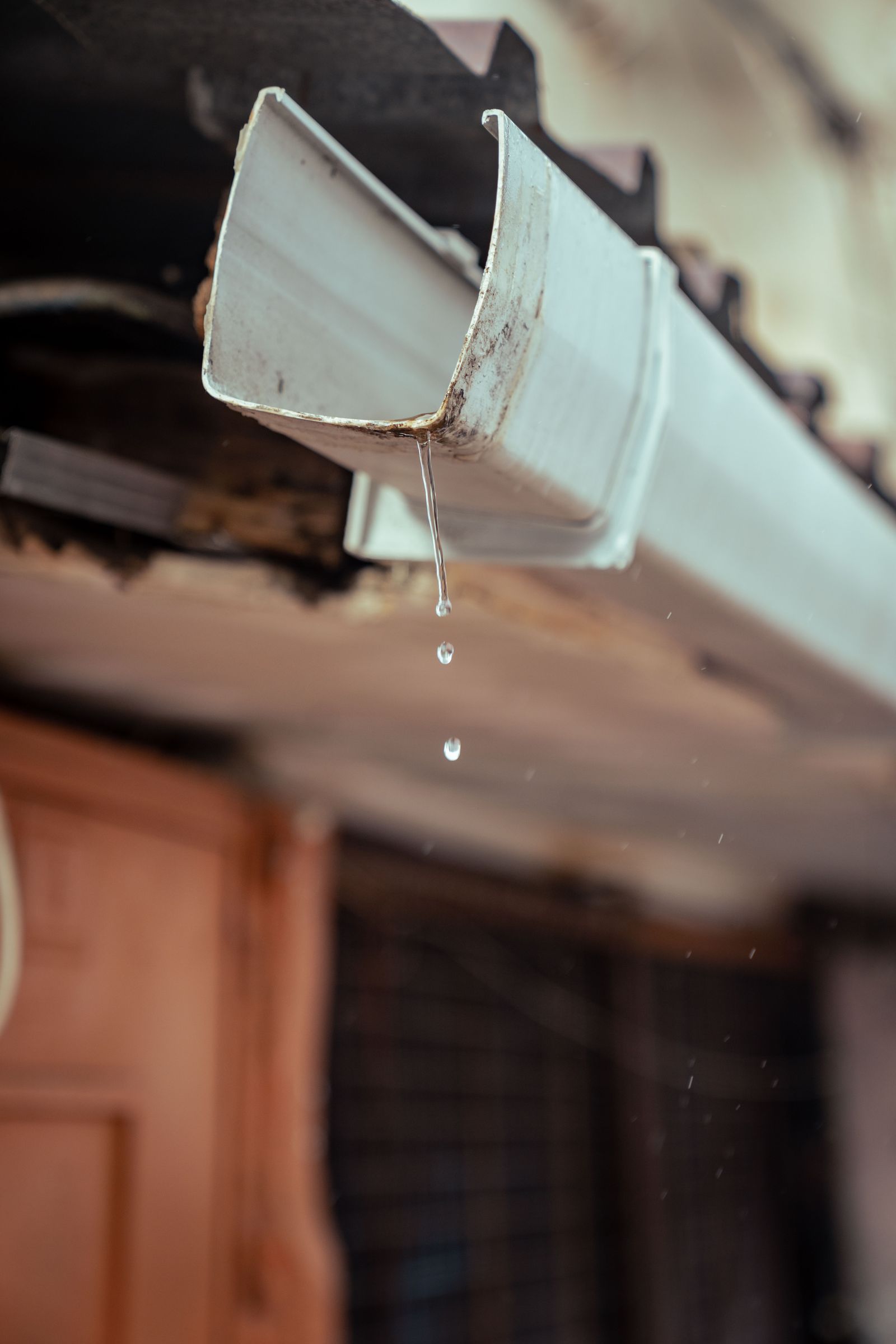 Fascias, Soffits & Guttering — illustrative stock photograph